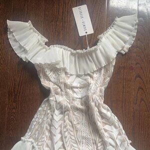 White Dainty Lace Dress